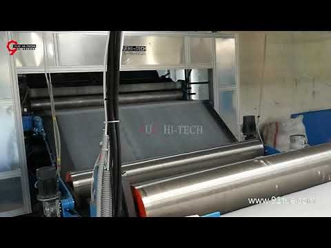 HIGH SPEED CROSS LAPPER FOR NEEDLE PUNCHING, THERMAL BONDING FABRIC - NONWOVENS