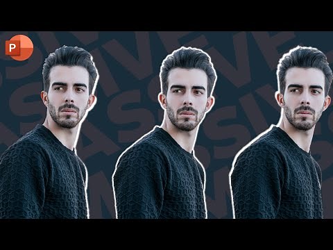 How to Outline a Picture in PowerPoint | White border | Picture Outline | YouTube Thumbnail | PPT