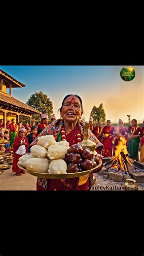 😱माघे संक्रान्ति 2026🥰आमाको आशिर्वाद🙏 तरुल–चाकुको स्वाद🍠Nepali Village Festival🎉Nepali Culture Food