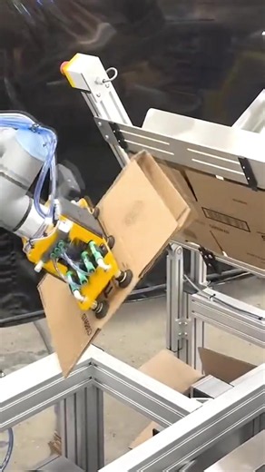 Robotic automatic box‑opening solution for warehouses