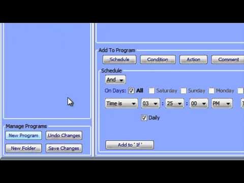 ISY - ELK Module Program Examples