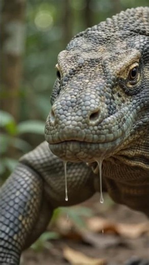 When the World’s most Dangerous Lizard goes on a hunt Comodo dragon | #viralshorts #comododragon