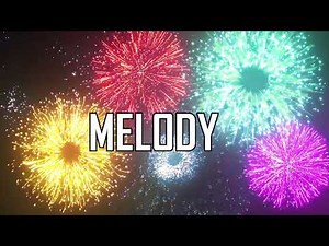 JOYEUX ANNIVERSAIRE MELODY !