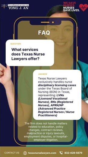 BON Investigation? Texas Nurse Lawyers Defend LVNs, RNs & NPs #texasnurses #texasnurselawyers