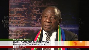 The new leader of South Africa's ANC - Cyril Ramaphosa - talks to the BBC about corruption, managing President Zuma's departure and the upcoming elections: | BBC News Africa
