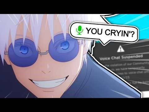 GOJO VOICE TROLLING IN ROBLOX (Jujutsu Shenanigans)