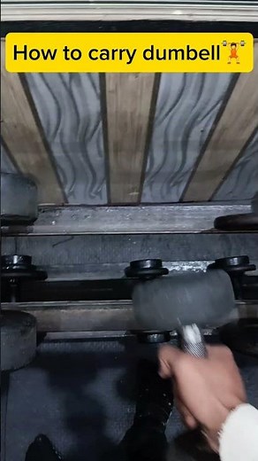 How to Carry a Dumbbell Properly | Safe Dumbbell Handling Technique for Beginners