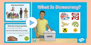 What Is Democracy? Presentation - KS2