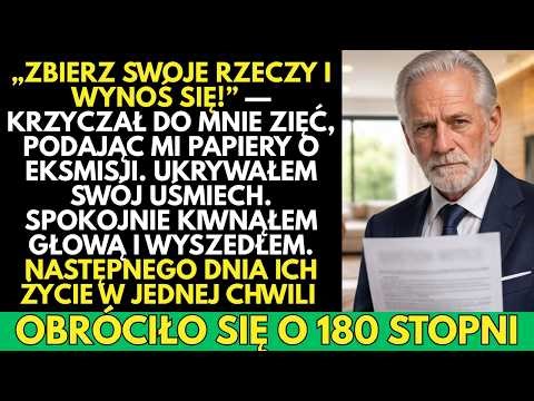 -Zabieraj swoje graty! — wrzasnął mój zięć… kilka dni później BŁAGAŁ mnie o przebaczenie
