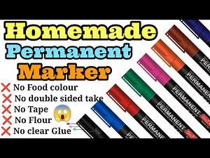 DIY Permanent Marker | How to Make Permanent Marker at Home | BEST OUT OF WASTE | Homemade Marker🥰