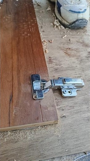 auto hinges ||woodworking skill #furniturehelpvideo