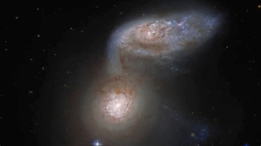 A Stunning Look at the Moment Two Galaxies Collide | Haystack News