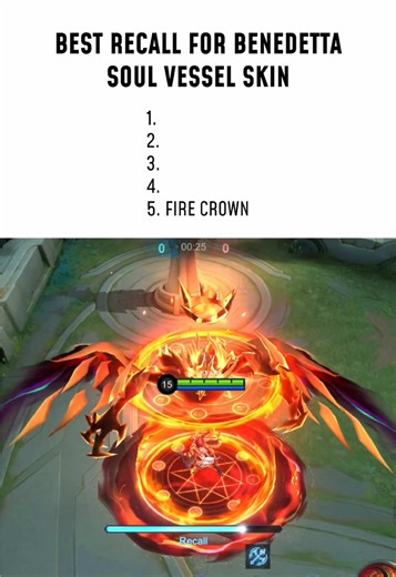 Jujurnya recall asli skin ini sendiri sudah cukup perfect dah 💯 #MLBBM7 #MLBB #mobilelegends #benedetta