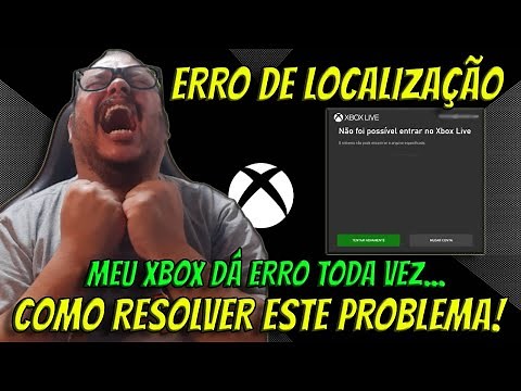 ERRO DE LOCALIZAÇÃO, REGIÃO E PAÍS NO CONSOLE OU APP DO XBOX? | COMO RESOLVER | TUTORIAL COMPLETO