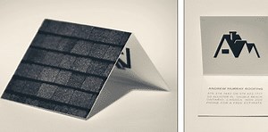Roofing Business Cards: 11 Creative Design Ideas