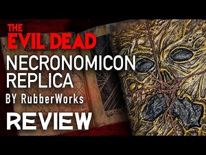The Evil Dead, CUSTOM NECRONOMICON (Book of the Dead) by RubberWorks - Page by Page REVIEW