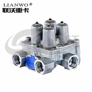 [Hot Item] Sinotruk HOWO Truck Auto Parts Four Circuit Protection Valve Wg9000360523