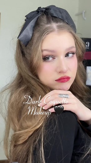 Dark Coquette Makeup Tutorial Using Dior Soft Cashmere Palette