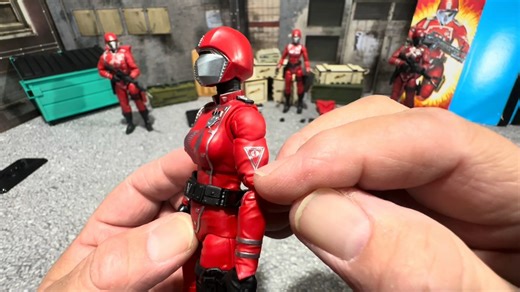 孩之宝 特种部队玩具 GI Joe Classified Retro Female Crimson Guard
