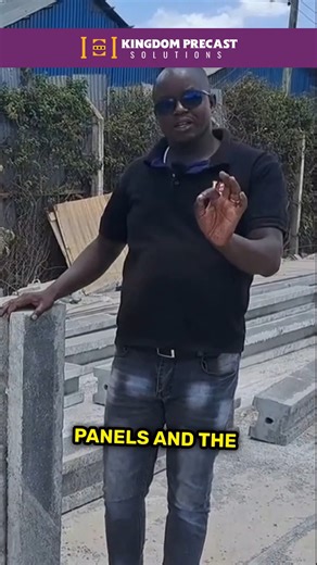 6.3K views · 40 reactions | How to use Kingdom Precast Panels and H-Columns to build a perimeter fence . . . . #precastconstruction #realestateinvesting #precasthousing #houseconstructions #precastpanels | Kingdom Precast Solutions LTD. | Facebook