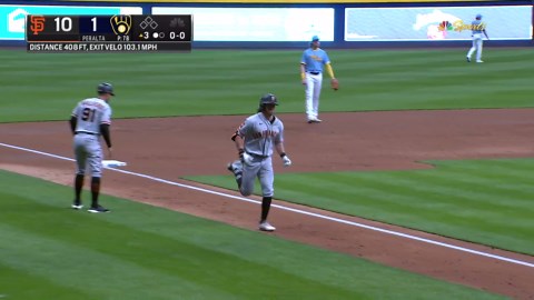 Brett Wisely's three-run homer