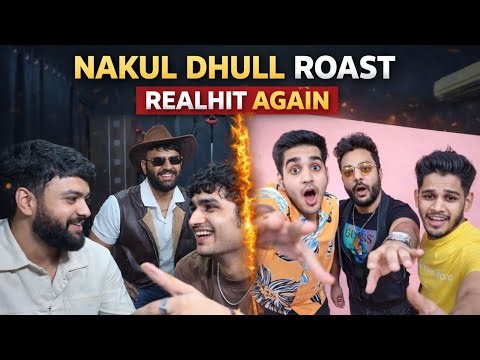 Nakul dhull roasts real hit again ft. Lakshay Chaudhary #nakuldhull #live