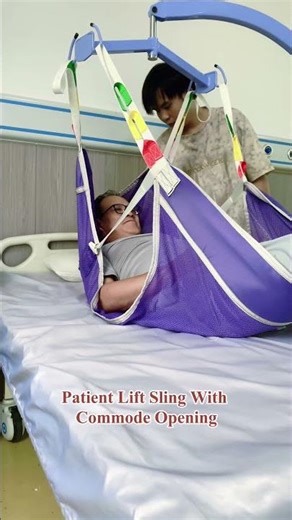 The polyester mesh material is a dream for sensitive skin.#PolyesterMesh#PatientLift #ehucon