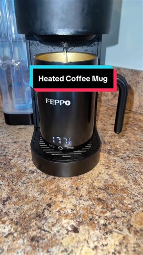 Innovative Heated Coffee Mug That Maintains Temperature