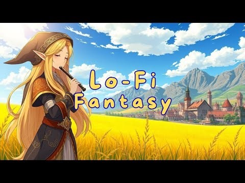 Lo Fi Fantasy 4k Vibes - A time to concentrate and study