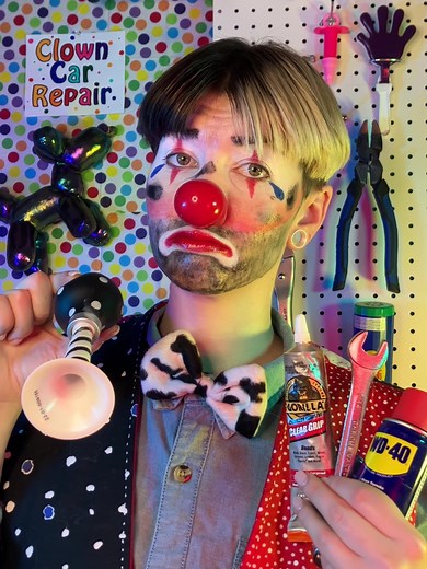 ASMR Clown Car Mechanic Roleplay Compilation