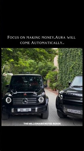 FOCUS ON MAKING MONEY , AURA WILL COME AUTOMATICALLY #successmotivation