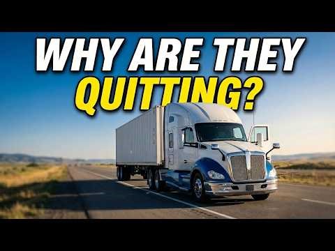 The Real Reason Truck Drivers Are Quitting (And It's Not The Pay)