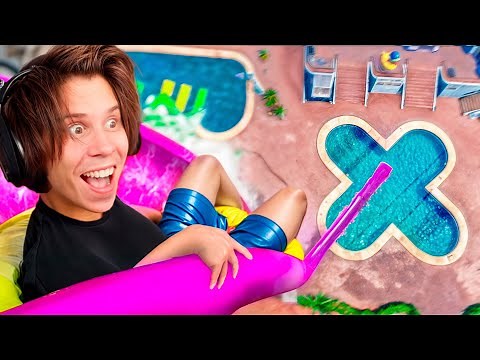 METIERON TOBOGANES MASIVOS EN WATERPARK SIMULATOR