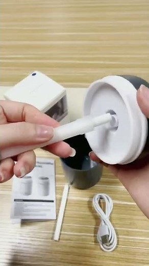 Aomago 300ml Small Cool Mist Humidifier with Colorful LED Night Light