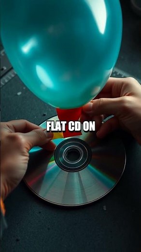 Hovercraft at Home: The CD Balloon Glide