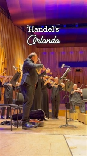 Rehearsing Handel’s Orlando @barbicancentre! | Academy of Ancient Music