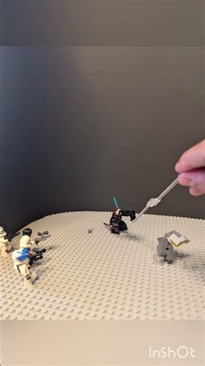 Darth Maul Vs. A Jedi Master Lego stop motion. #lego #starwars #stopmotionanimation #stopmotion