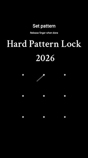 Unlocking the Hard Pattern Lock 2026