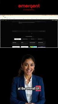 Emergent Coding Platform #ai #chatgpt #coding #automation #developertools