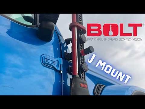 The BEST place to mount a HI-LIFT Jack on your Jeep JLU/JT: J Mount by BOLT Lock