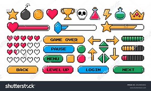 13,327 Retro Menu Button Stock Vectors and Vector Art | Shutterstock