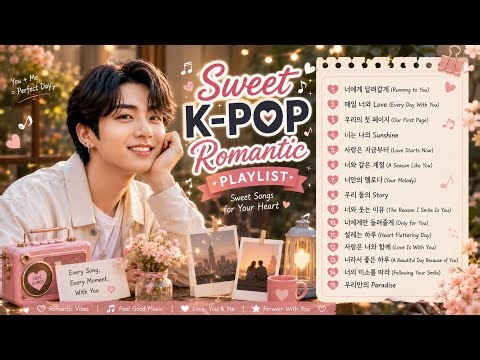 설레는 사랑 플레이리스트 💖 Sweet K-POP Romantic Songs | Feel Good Playlist