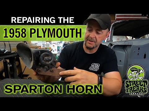 REPAIRING SPARTON HORNS - 1958 PLYMOUTH (HOW TO)