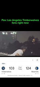 Pov: Los Angeles Timberwolves fans right now. | KuyaCardo