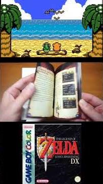 The Legend Of Zelda Link's Awakening (GameBoy Color): Unboxing