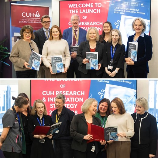 CUH is delighted to announce the official launch of our Research & Innovation Strategy On Monday, 15th December 2025, the CUH Research & Innovation Committee, alongside CEO Ms. Jennifer Kearney, marked this significant milestone. This strategy is an affirmation of CUH's commitment to advancing and strengthening the exceptional clinical research carried out across all disciplines. This strategy builds on our strong foundations, aiming to expand capacity and embed research and innovation as a core