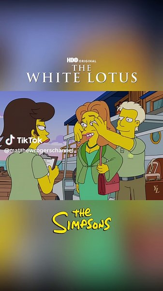 The White Lotus Meets The Simpsons in Epic Crossover