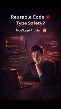 TypeScript Generics Clean and Scalable Code (Must Know)| Stop Writing Duplicate Code Learn Generics