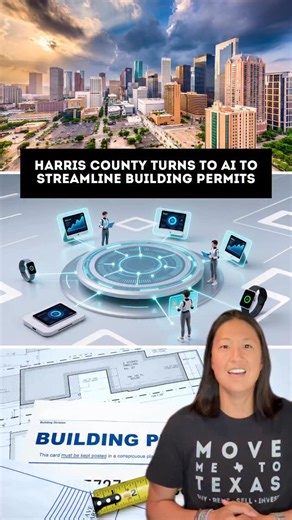 @houston.unlocked on Instagram: "Big news for builders, developers, and homeowners — Harris County is officially rolling out AI to speed up the permitting process. The new two-year pilot program will use AI as a “completeness check” before human review, reducing delays and helping the county keep up as permit volume climbs and the population grows by nearly 100,000 people a year. Officials say the goal is faster approvals and more transparency, with a public dashboard on the way. If successful, 