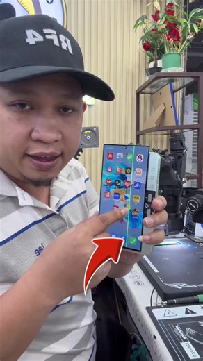 📱 Samsung S23 Ultra – Green Line on Screen Fixed!